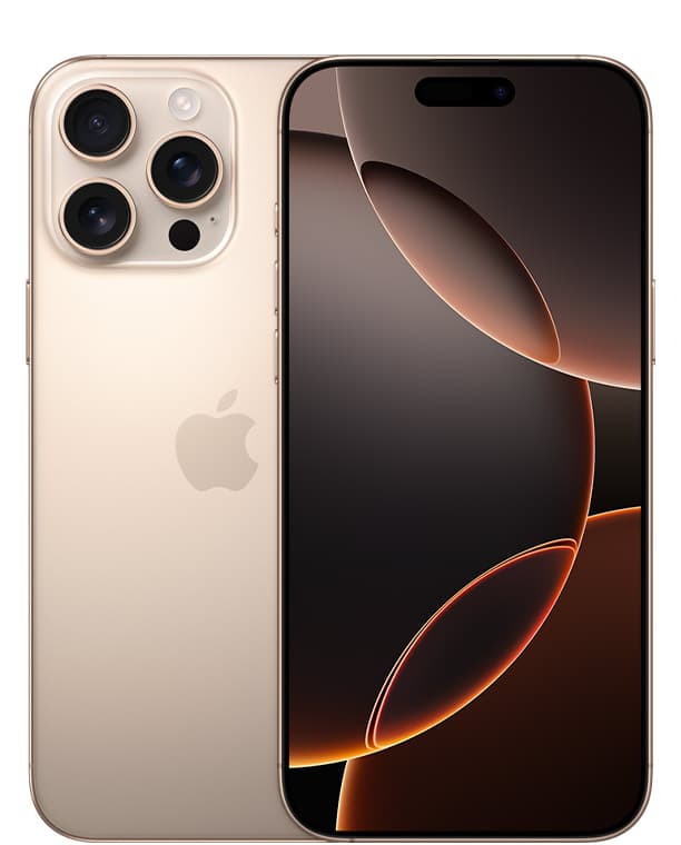 iPhone 16 Pro Max titanio del desierto